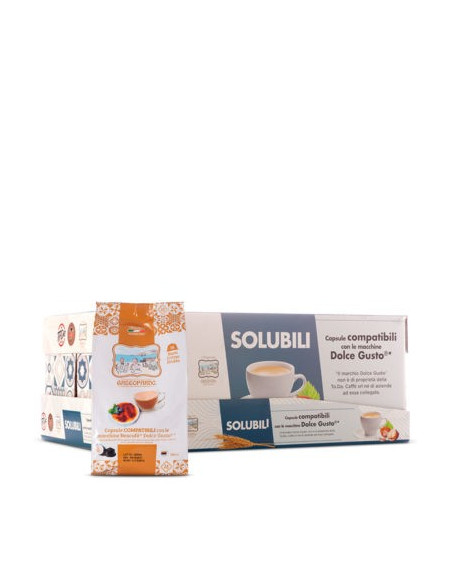 128 Capsules CREME BRULEE compatible Dolce Gusto - TODA