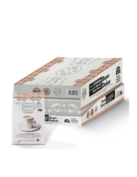 Dolce Taste Dakar 8x16cps Compatible Capsules - TODA