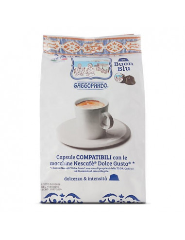 96 Capsule Caffè Toda Dolce BLU Compatibili Dolce gusto
