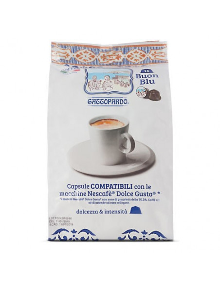 Dolce Taste Blue 8x16cps Compatible Capsules - TODA