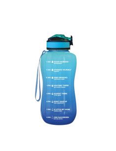 Borraccia Termica Motivazionale Blue&Acquamarine 2.2LT -...