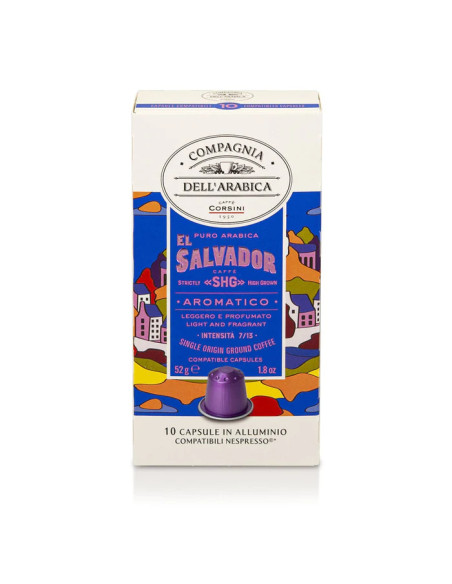 copy of Nespresso compatible capsules aluminium Etiopia 10x10cps - CAFFÈ CORSINI