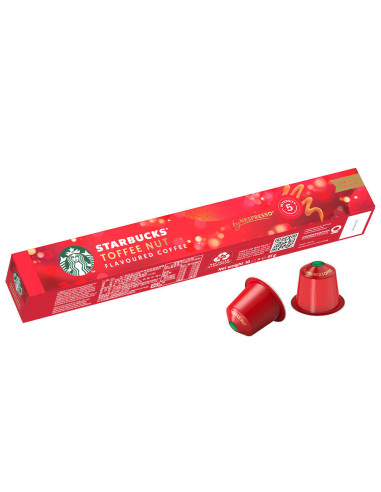 10 Capsule compatibili Nespresso Toffee Nut - STARBUCKS (SCAD:10/24)
