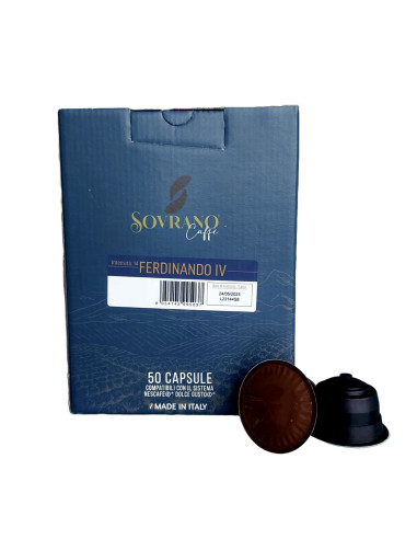 50 capsules compatible Dolce Gusto Ferdinand IV - Sovrano
