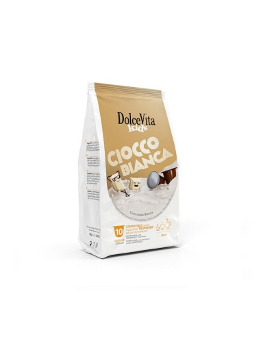 Capsule compatibili Nespresso Cioccobianca 12x10cps - DolceVita