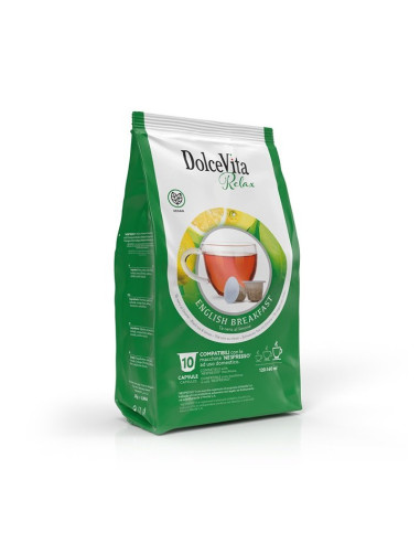 Capsule compatibili Nespresso English Breakfast 12x10cps - DolceVita
