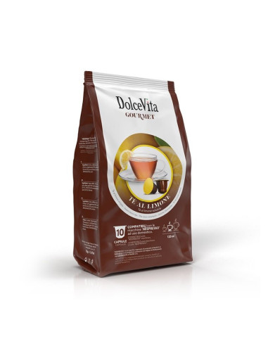 Capsule compatibili Nespresso Tè al Limone 12x10cps - DolceVita