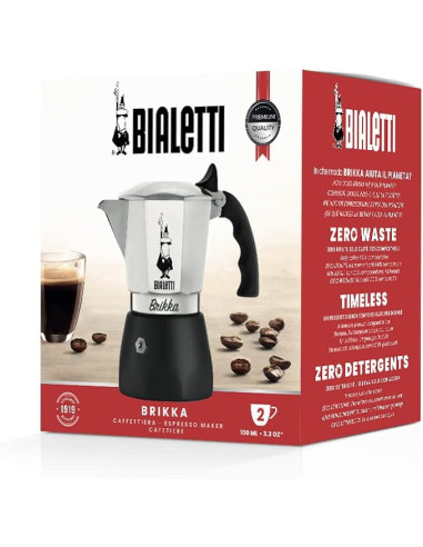 Moka Bialetti New Brikka 2 tazze