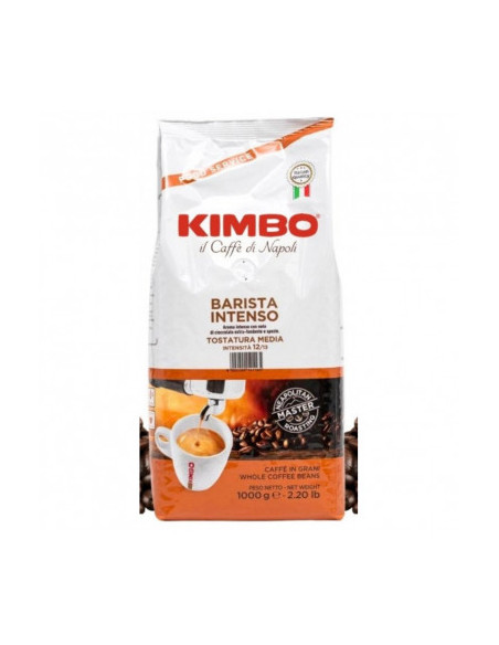 KIMBO - Grani - Caffè - Barista Intenso Grani 1 Kg - Conf. 1 - Box 6