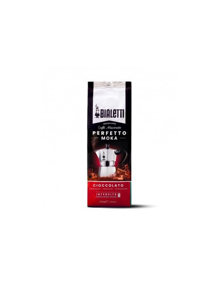 BIALETTI - Macinato - Caffè - Cioccolato Perfetto Moka 250 gr - Conf. 1 - Box 6