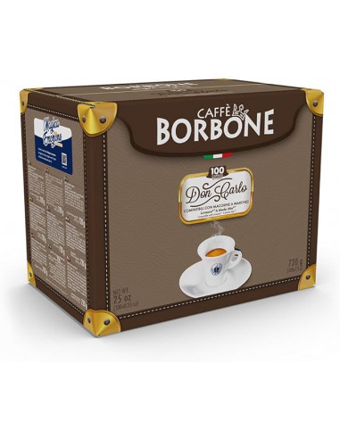 BORBONE - A Modo Mio - Caffè - Don Carlo Light - Conf. 100 - Box 1