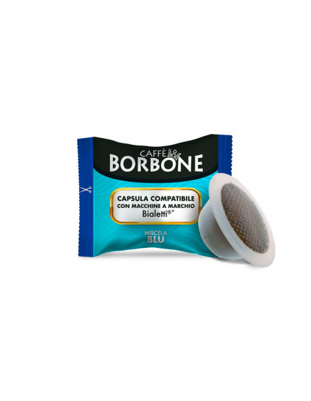 100 Capsule selezione Blu compatibili Bialetti - Borbone