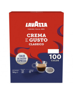 LAVAZZA - Cialda - Caffè - Crema e Gusto - Conf. 100 - Box 1