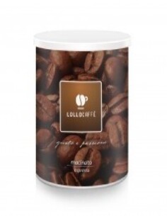 Pot de 250 g de café moulu Lollo Mélange « Crema Classico »