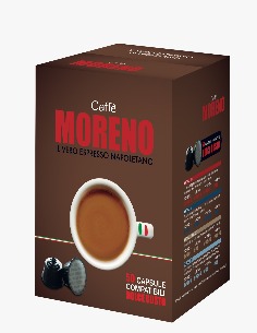 50 dosettes de café Moreno, mélange Blue, compatibles... 2
