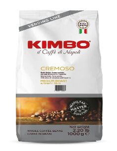 1 kg de café en grains Kimbo, mélange « Vending Cremoso »