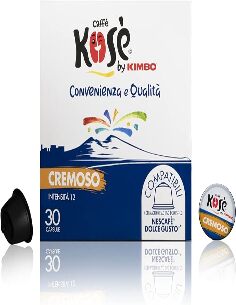 60 (2 x 30) capsule caffè Kimbo Kosè Cremoso comp. Dolce...