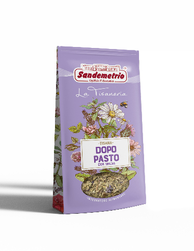 100 gr Tisana Sandemetrio Dopo Pasto con Malva