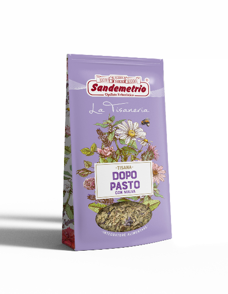 100 gr Tisana Sandemetrio Dopo Pasto con Malva