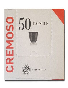 50 gélules Vergnano E'spresso Cremoso comp. Nespresso