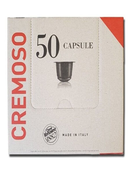 50 Capsule Vergnano E'spresso Cremoso comp. Nespresso [0,16€/caps]
