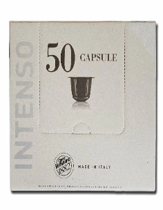 50 gélules Vergnano E'spresso Intenso comp. Nespresso