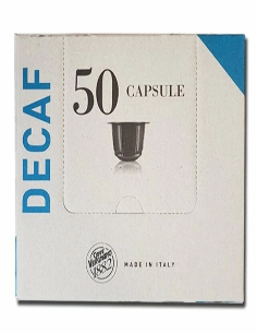 50 gélules Vergnano E'spresso Dek comp. Nespresso