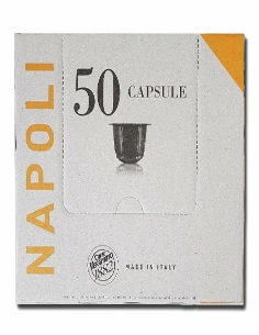 50 gélules Vergnano E'spresso Napoli comp. Nespresso