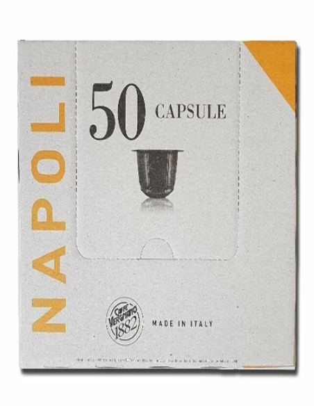 50 Capsule Vergnano E'spresso Napoli comp. Nespresso [0,16€/caps]