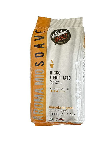 1 kg de café en grains Vergnano Aroma Mio Soave