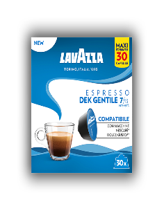 30 dosettes de café Lavazza Espresso Dek compatibles...