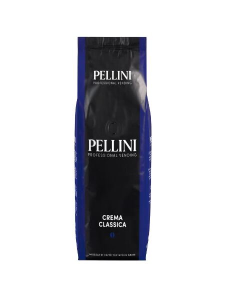 1 kg caffè in grani Pellini Crema Classica