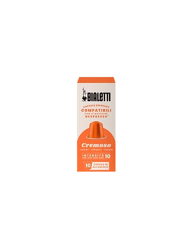10 capsule Bialetti Cremoso in alluminio...