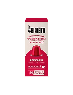 10 capsules Bialetti en aluminium, compatibles avec...