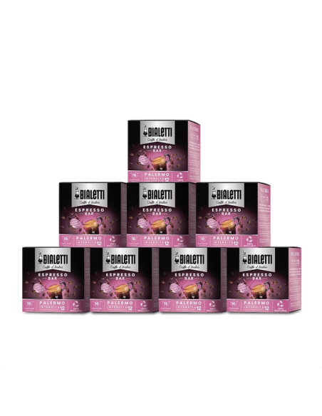 128 capsules Bialetti Café d'Italia Palermo (Gusto Extra)