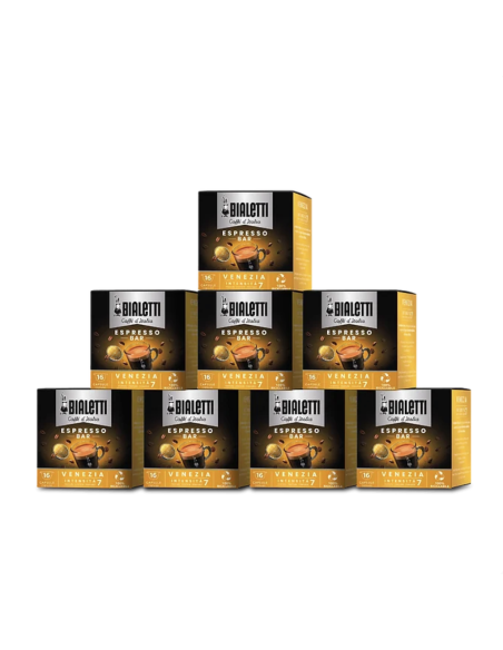 128 capsules Bialetti Café d'Italia Venise (Saveur douce)