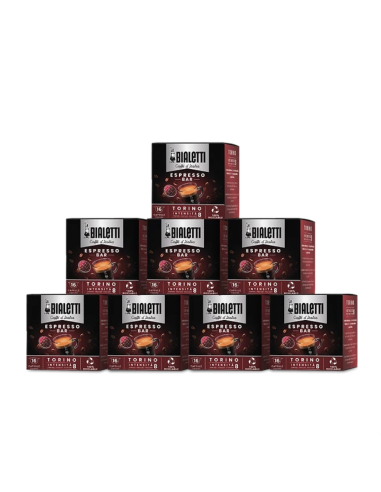 128 gélules Bialetti Turin (Saveur chocolat)