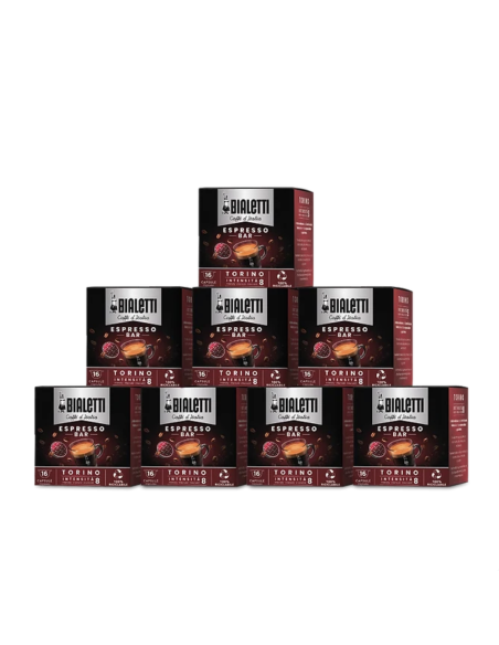 128 gélules Bialetti Turin (Saveur chocolat)