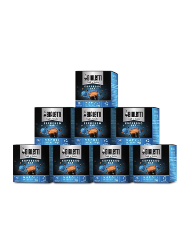 128 gélules Naples Bialetti (Saveur intense)