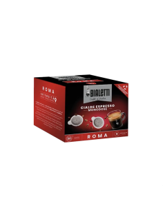 50 dosettes Roma Espresso Bialetti (Saveur corsée)