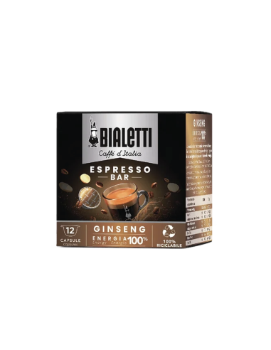 96 gélules Bialetti de café au ginseng
