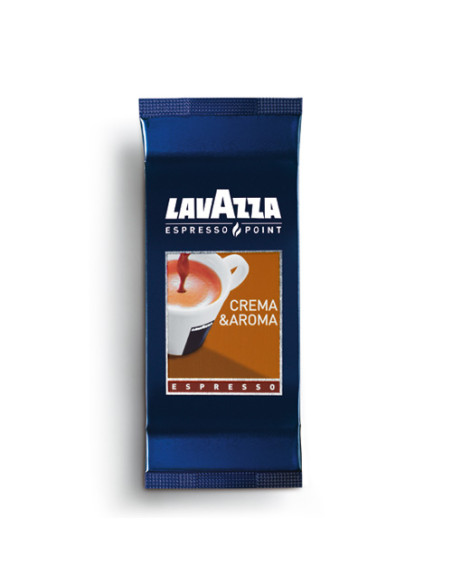 100 dosettes de café Lavazza Crème et arôme compatibles ESPRESSO POINT