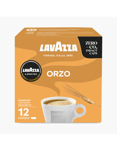 12 x 10 gélules Lavazza d'orge compatibles A...
