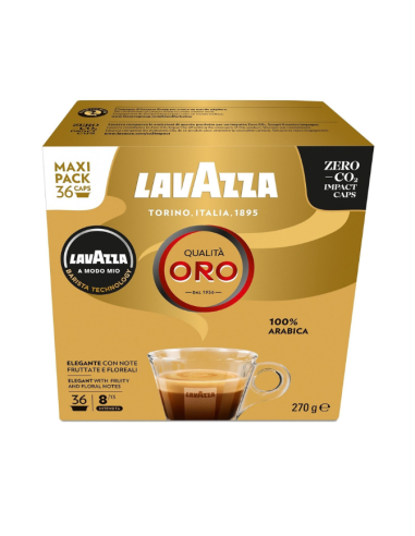 36 x 10 gélules Lavazza A Modo Mio Qualité Or