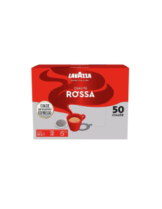 50 dosettes en papier Lavazza Qualité Rouge