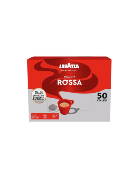 50 dosettes en papier Lavazza Qualité Rouge