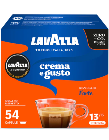 54 x 4 dosettes de café Lavazza Crème et Saveur...