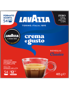 54 x 4 dosettes de café Lavazza Compatibles avec Crema e...