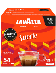 54 x 4 capsule caffè Lavazza Suerte compatibili A MODO MIO