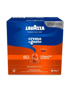 80 gélules Aluminium Lavazza Crème et Saveur intense...